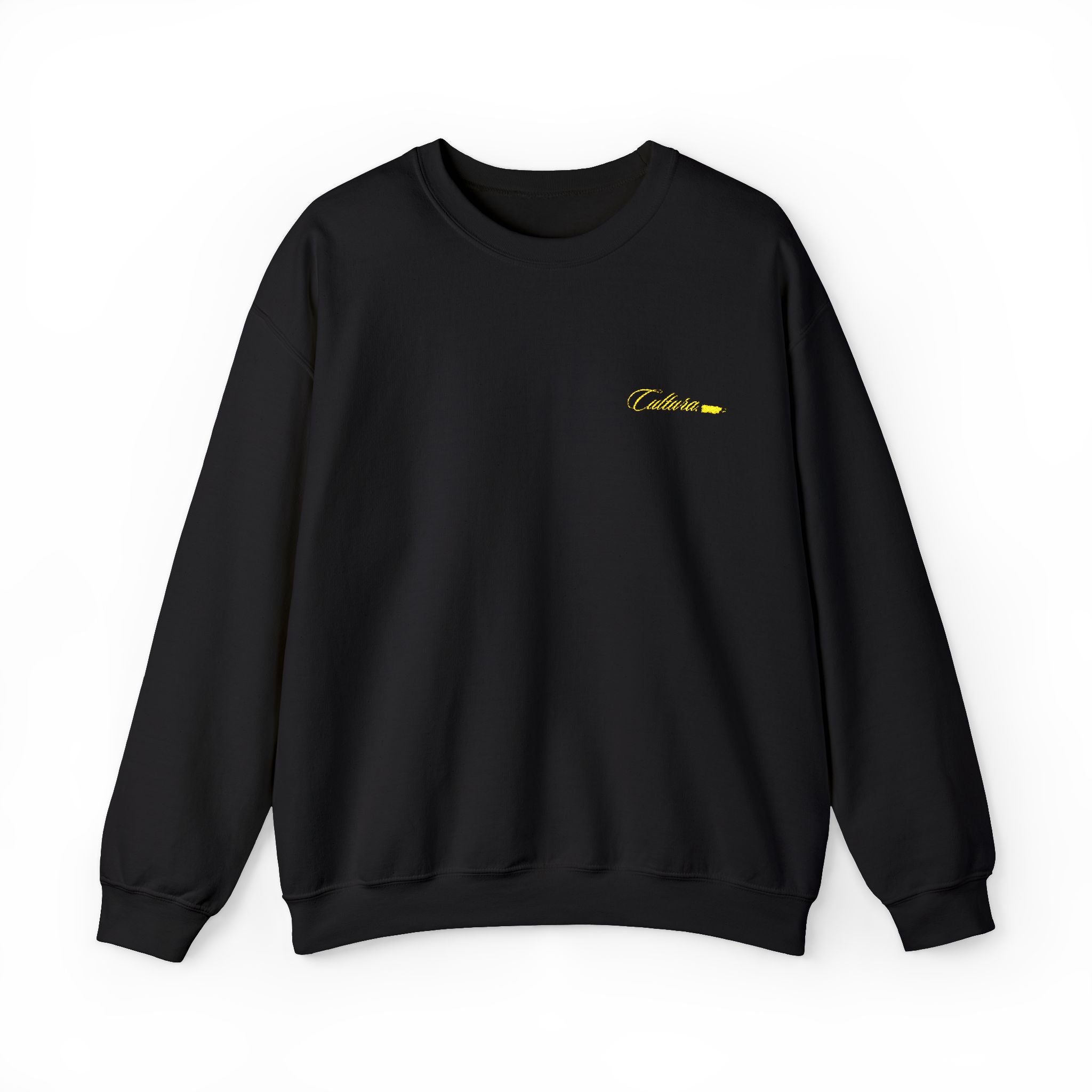 Cultura Crewneck Sweatshirt "Onyx Black"