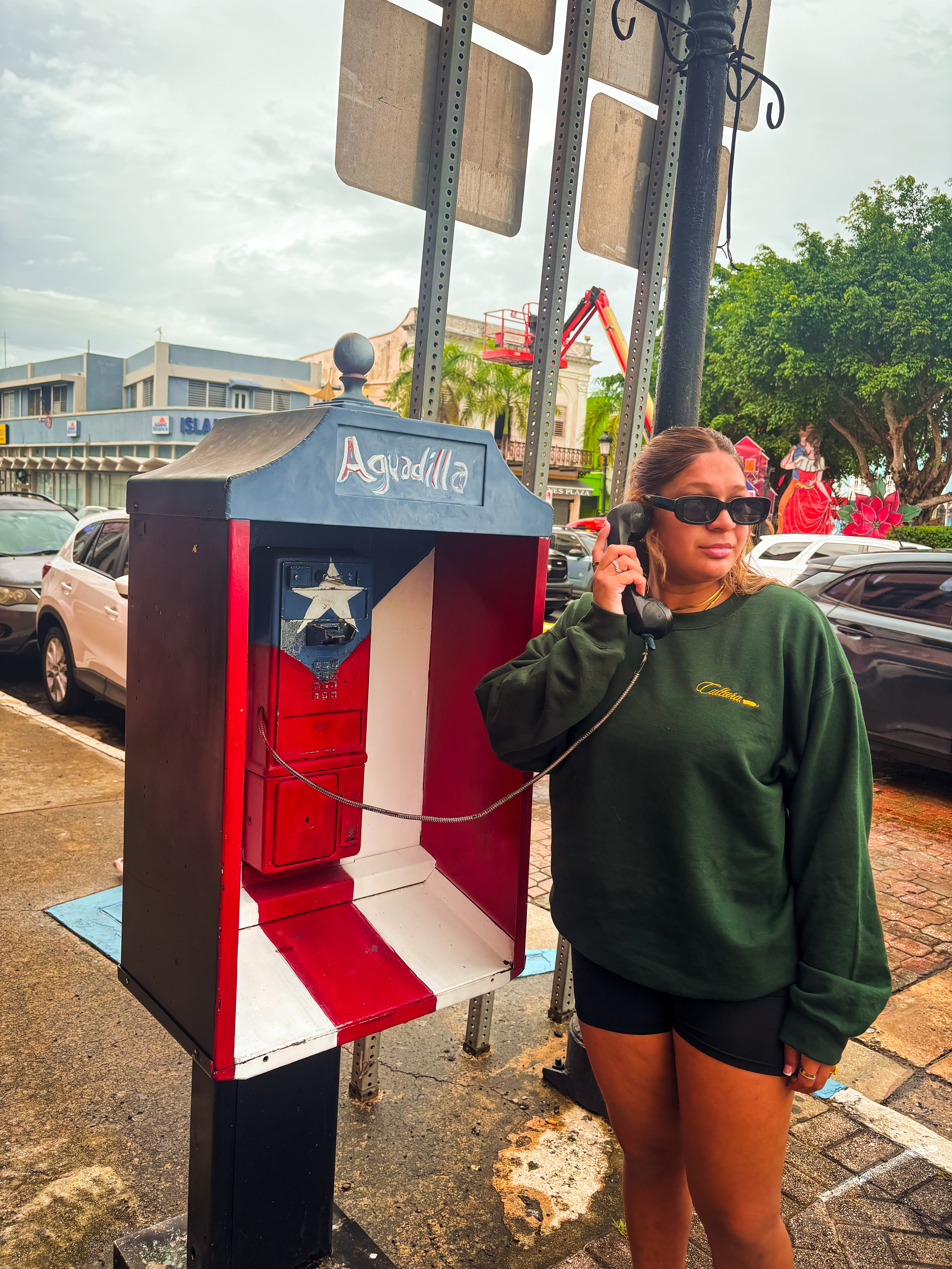 Cultura Crewneck Sweatshirt "Forest Green"