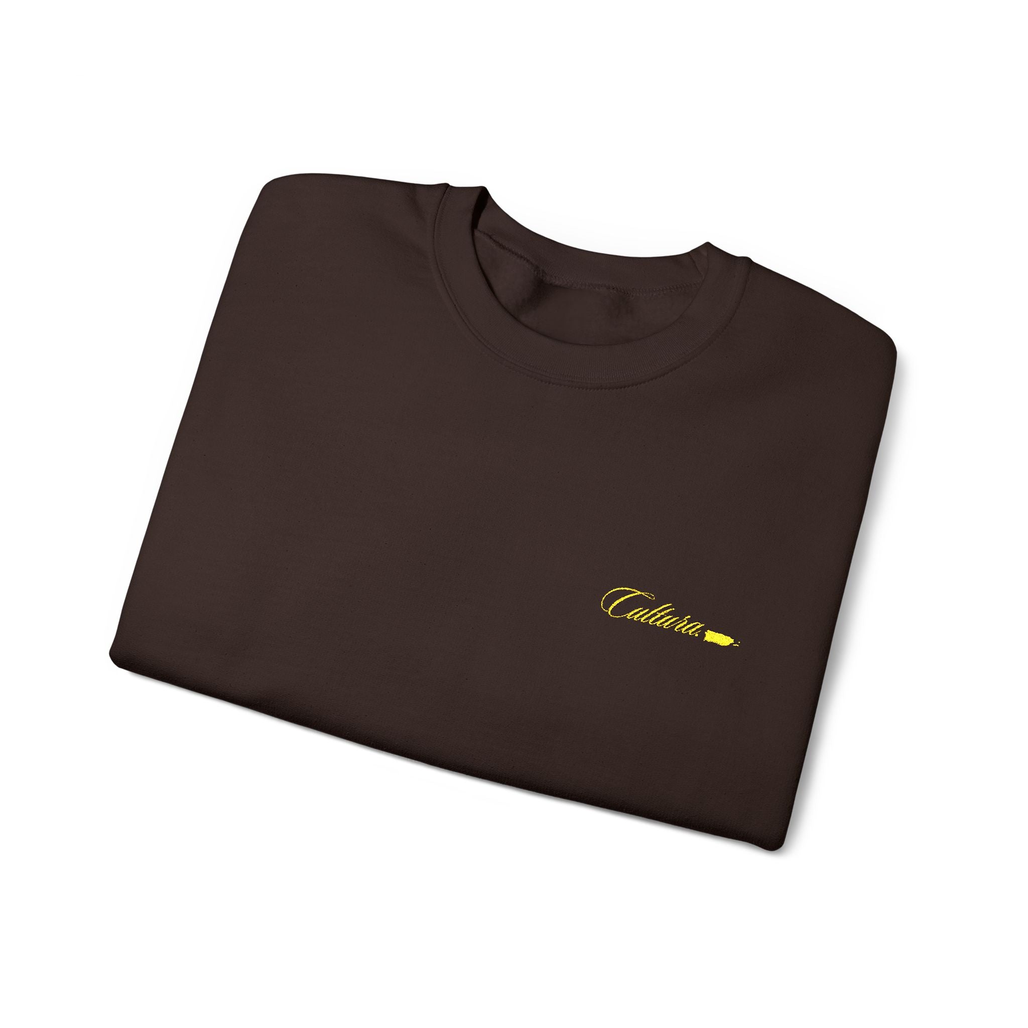 Cultura Crewneck Sweatshirt "Dark Chocolate"