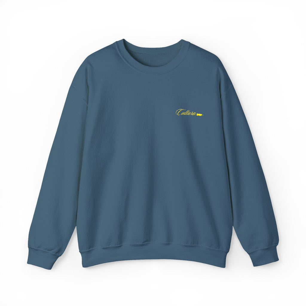Cultura Crewneck Sweatshirt "Indigo Blue"
