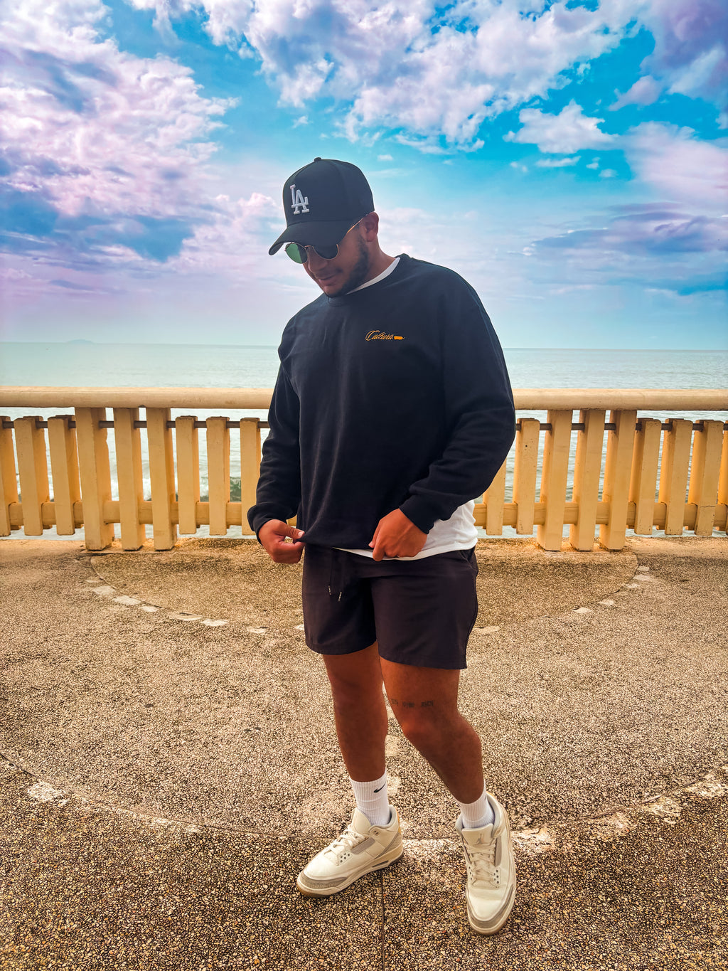 Cultura Crewneck Sweatshirt "Onyx Black"